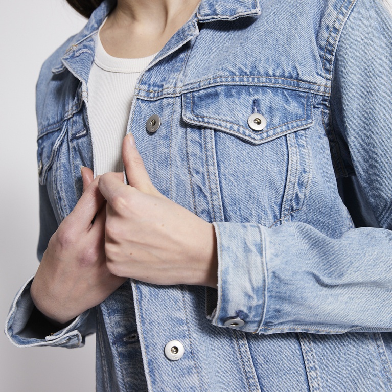 Denimjakke "Borrow" Denimjakke "Borrow"